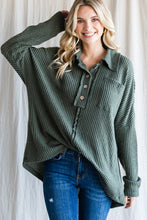 Load image into Gallery viewer, In The Name Of Love Waffle Knit Top
