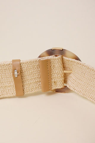 All In Good Waist Woven Belt