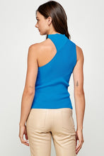 Load image into Gallery viewer, Love Me Blue Asymmetrical Top
