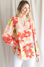 Load image into Gallery viewer, Beautiful Blooms Floral Top
