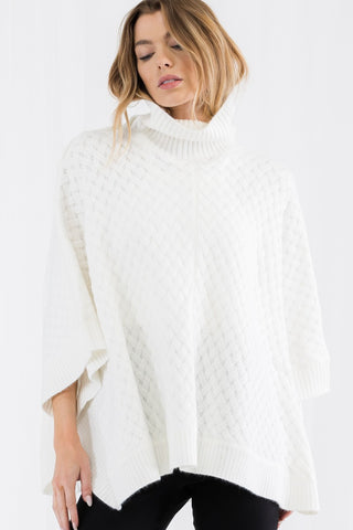 Dream of Cream Cape Sweater