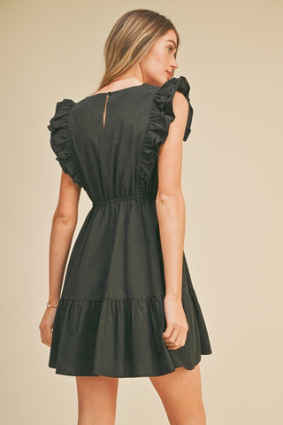 The Ruffle Shuffle Mini Dress