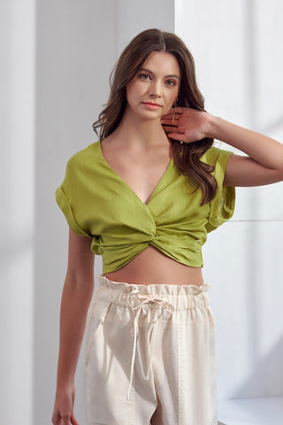 Twist And Shout Crop Top