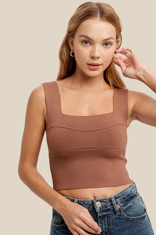 Squared Away Brami Top