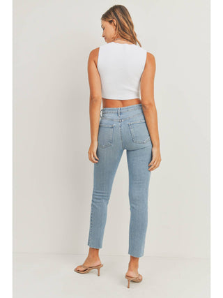 Just Black Distressed Skinny Jean