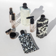 Load image into Gallery viewer, Refillable Ultimate Travel 11pc Set - Black &amp; Ivory
