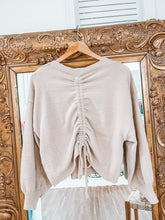 Load image into Gallery viewer, Never Give Up Taupe Sweater
