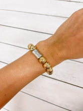 Load image into Gallery viewer, Belmont Metallic Stretch Bracelet
