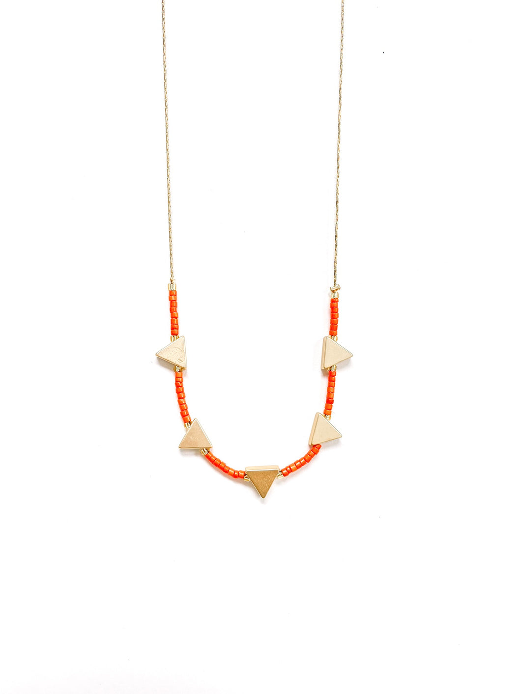 Multi Triangle Necklace