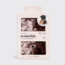 Load image into Gallery viewer, Satin Sleep Scrunchies - 5 Piece
