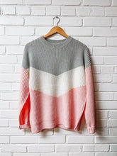 Load image into Gallery viewer, For The Love Of Color Block Sweater
