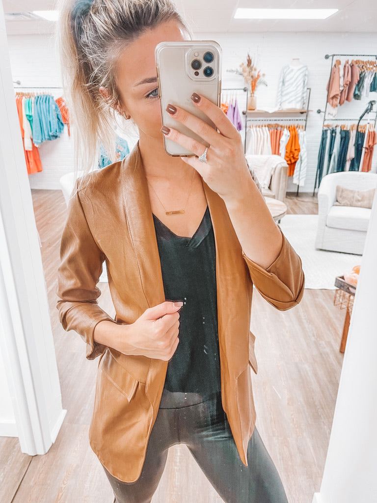 All I Leather Wanted Blazer