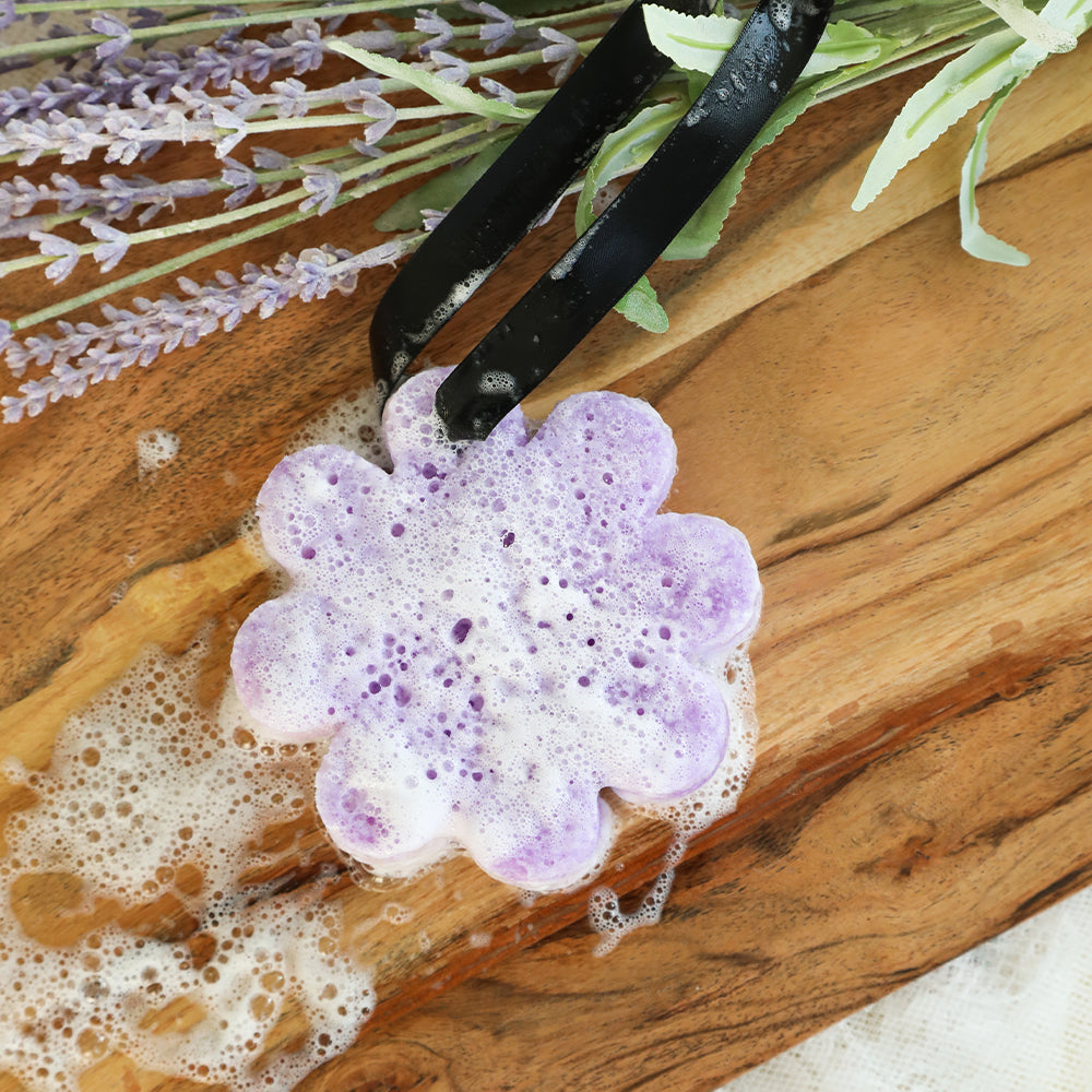 Spongelle Wild Flower Bath Sponge - French Lavender