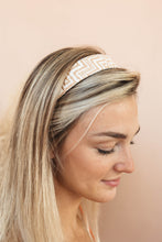 Load image into Gallery viewer, Rattan Stripe Woven Headband
