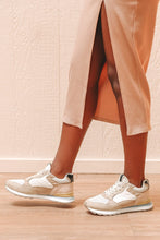 Load image into Gallery viewer, Parker Peach Suede Sneakers
