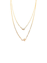 Load image into Gallery viewer, Nixa Layered Cross Necklace

