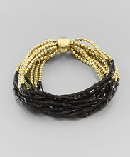 Load image into Gallery viewer, Multi Bead Row &amp; Ball Bracelet
