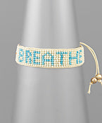 Breathe Beaded Bracelet