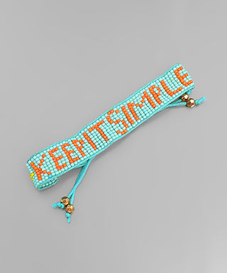 Keep It Simple Bead Bracelet