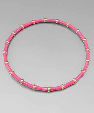 Epoxy Color Bamboo Bracelet