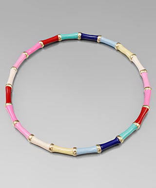 Epoxy Color Bamboo Bracelet