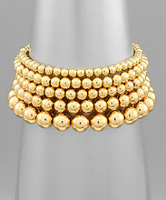 Load image into Gallery viewer, 5 Metal Ball Bracelet
