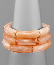 Load image into Gallery viewer, 3 Piece Resin Bracelet Set
