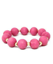 Load image into Gallery viewer, Wood Ball Stretch Bracelet

