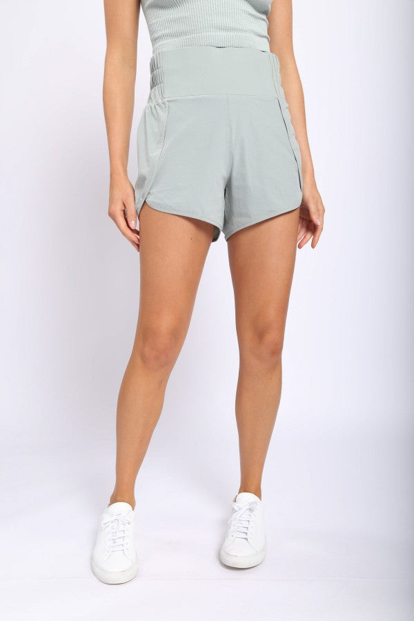 Highwaist Athleisure Split Shorts