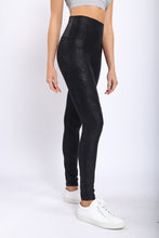 Load image into Gallery viewer, High Waist Foil Leggings With Seam Details
