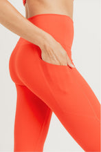 Load image into Gallery viewer, Laser-Cut and Bonded Essential Foldover Highwaist Leggings
