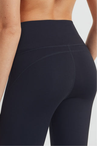 Lycra Blend High Waisted Flare Leggings