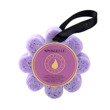 Load image into Gallery viewer, Spongelle Wild Flower Bath Sponge - French Lavender
