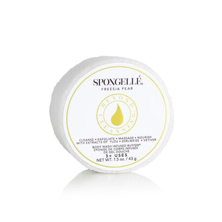 Spongelle Travel Size Spongette - Freesia Pear
