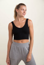 Load image into Gallery viewer, Ribbed Seamless Cropped Tank Top
