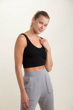 Load image into Gallery viewer, Ribbed Seamless Cropped Tank Top
