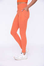 Load image into Gallery viewer, Tapered Band Essential Solid Highwaist Leggings with Pockets
