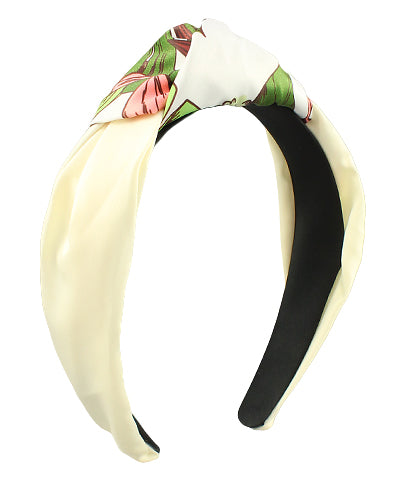 Leaf And Flower Knot Headband