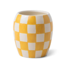 Load image into Gallery viewer, Paddywax Checkmkate Candle - Golden Amber
