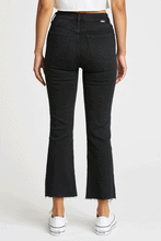 Load image into Gallery viewer, Shy Girl High Rise Crop Flare Denim
