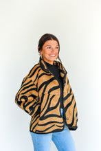 Load image into Gallery viewer, Wild Ideas Zebra Print Jacket
