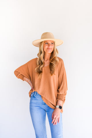 Easy Does It V-Neck Top