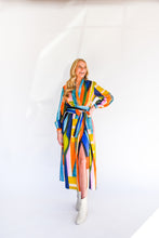 Load image into Gallery viewer, Mosaic Wrap Maxi Dress
