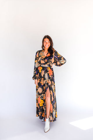 Flower Lady Floral Dress
