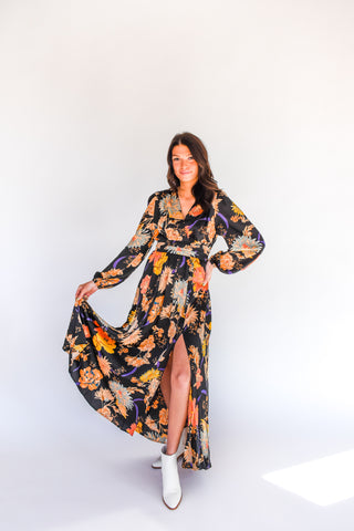 Flower Lady Floral Dress