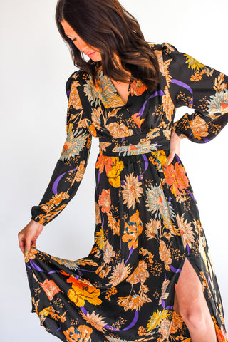Flower Lady Floral Dress