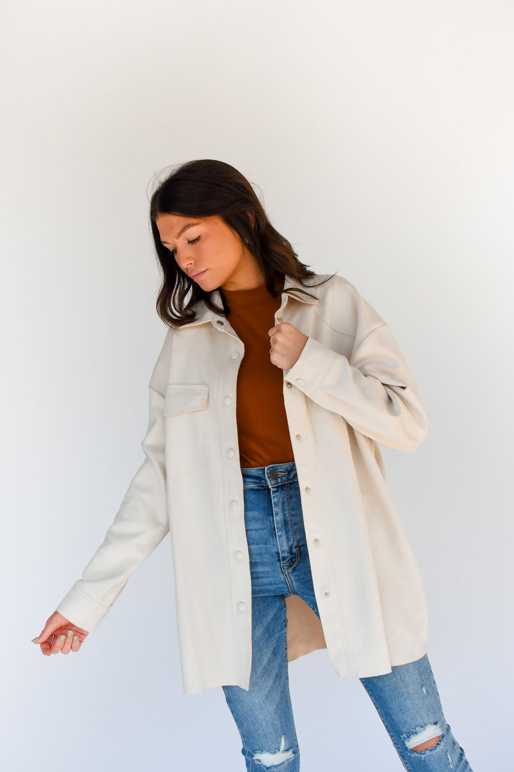 Suede To Rest Shacket – Maren + Main Boutique