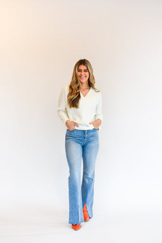 I'll Pine For You V-Neck Sweater