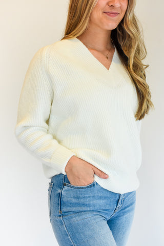 I'll Pine For You V-Neck Sweater