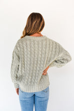 Load image into Gallery viewer, Plush Hour Cable Knit Sweater
